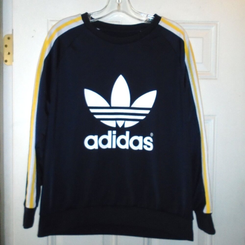 ADIDAS X RITA ORA COSMIC CONFESSIONS SNAP UP ARMS SWEATSHIRT TOP WOMENS SIZE L